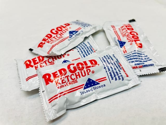 Ketchup Packets.