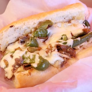 Philly Cheesesteak Fries & Drink